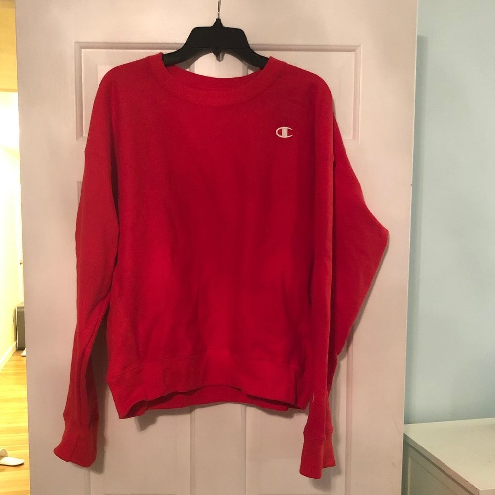 NEW Champion Red Sweatshirt